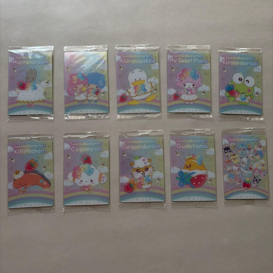 サンリオ キャラクターズ ウエハース10 全35種 フルコンプリート セット