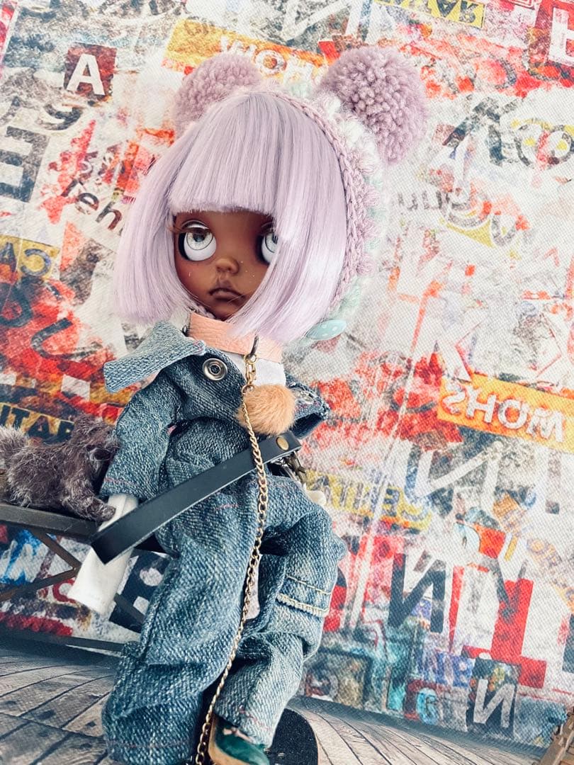 【専用】カスタム アイシードール スーパーブラック アウトフィット付属