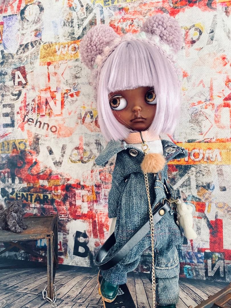 【専用】カスタム アイシードール スーパーブラック アウトフィット付属