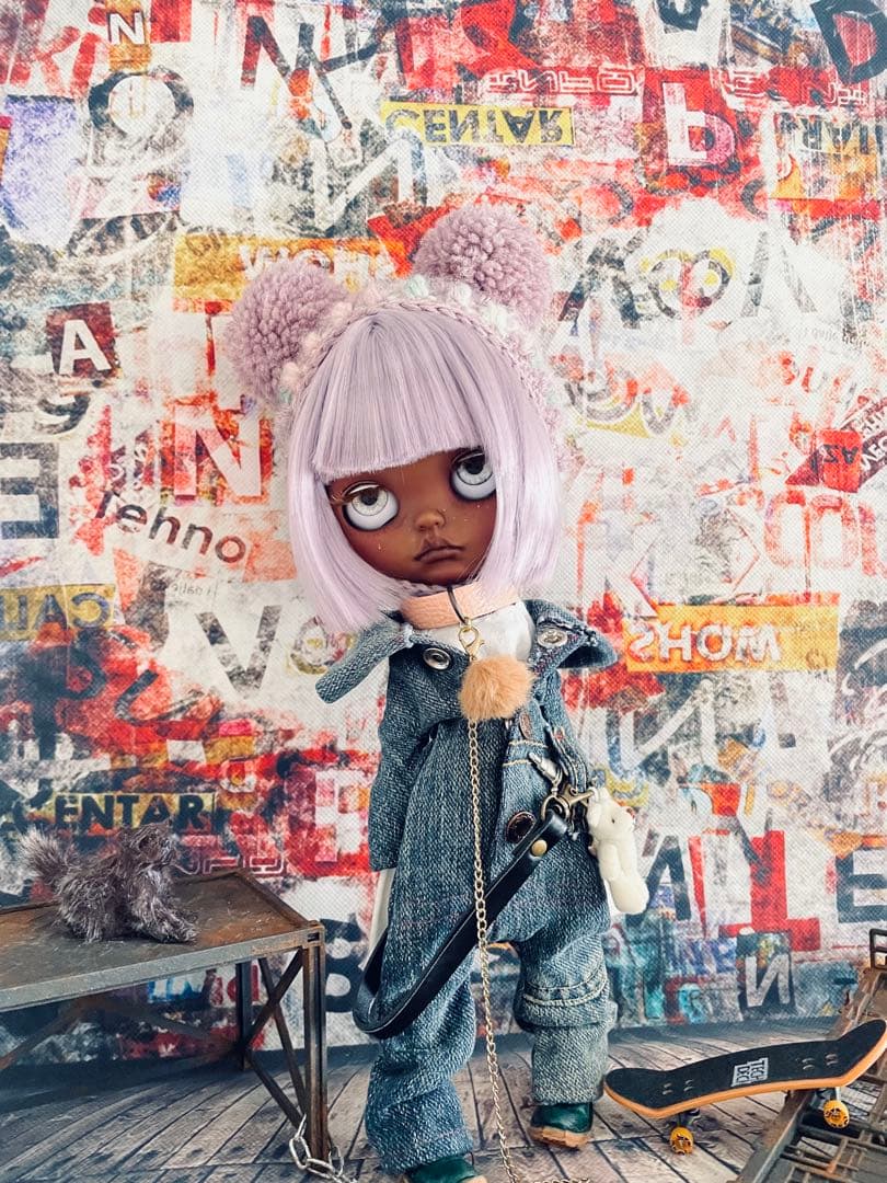 【専用】カスタム アイシードール スーパーブラック アウトフィット付属