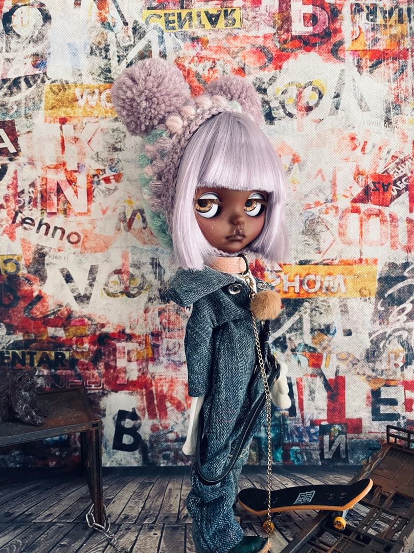 【専用】カスタム アイシードール スーパーブラック アウトフィット付属