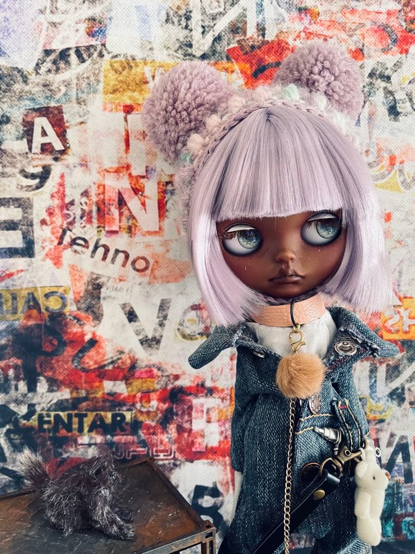 【専用】カスタム アイシードール スーパーブラック アウトフィット付属