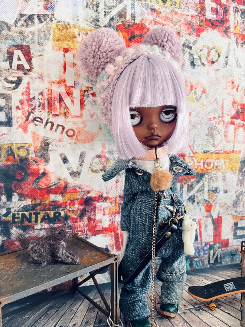 【専用】カスタム アイシードール スーパーブラック アウトフィット付属