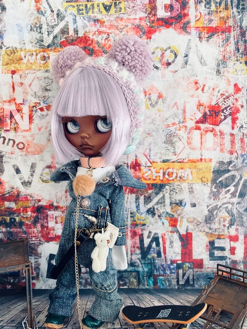 【専用】カスタム アイシードール スーパーブラック アウトフィット付属