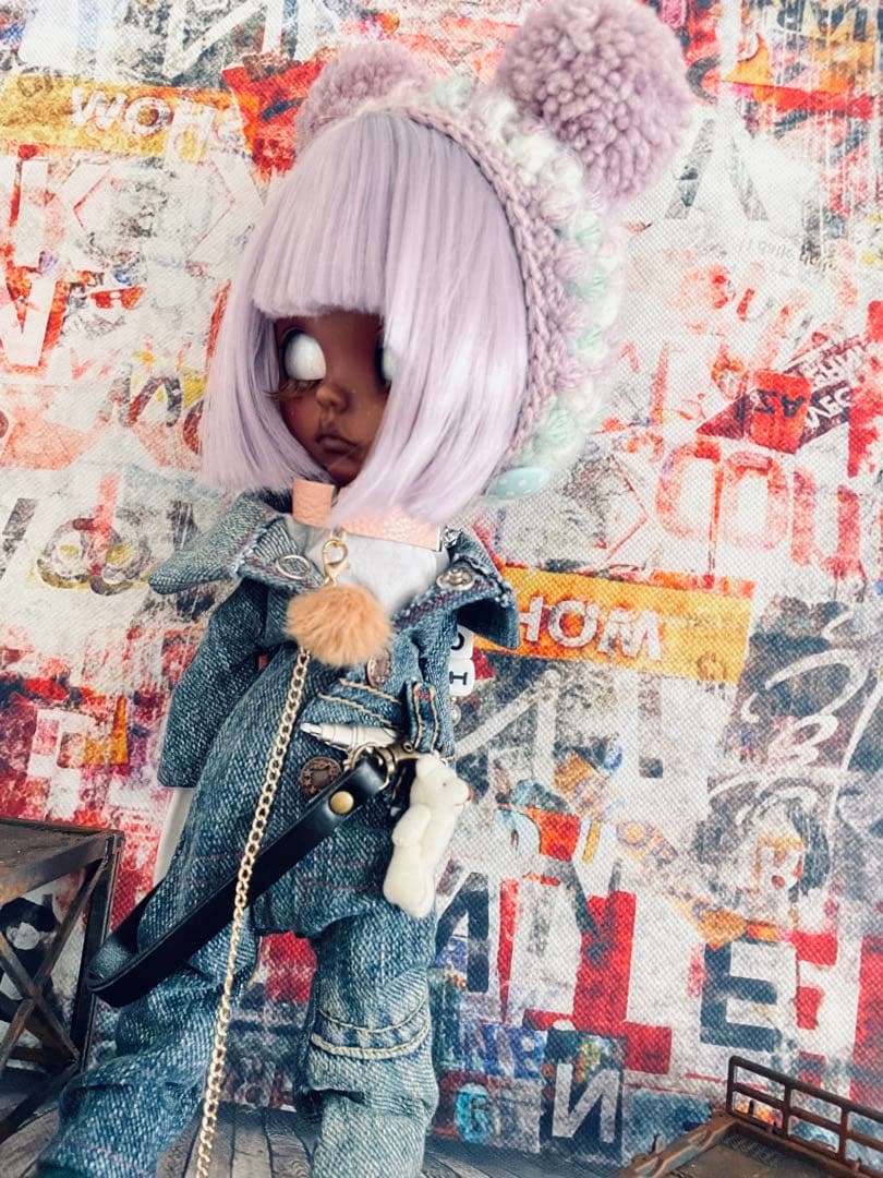 【専用】カスタム アイシードール スーパーブラック アウトフィット付属