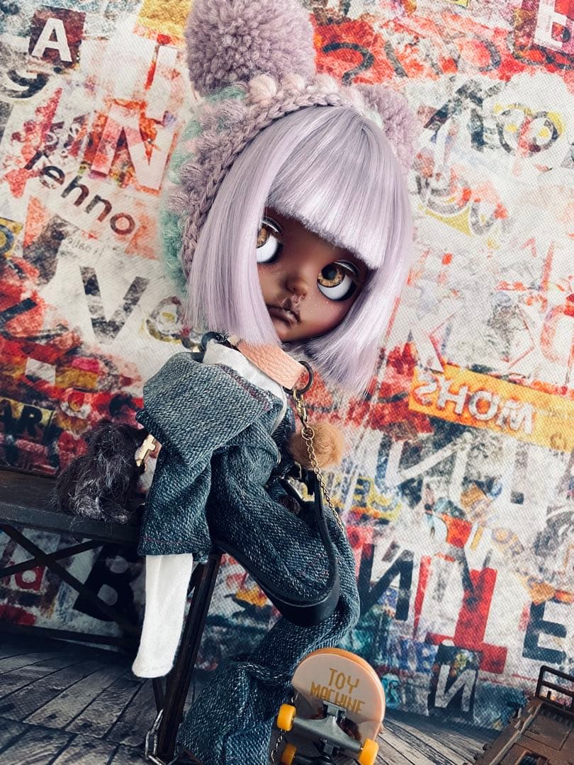 【専用】カスタム アイシードール スーパーブラック アウトフィット付属