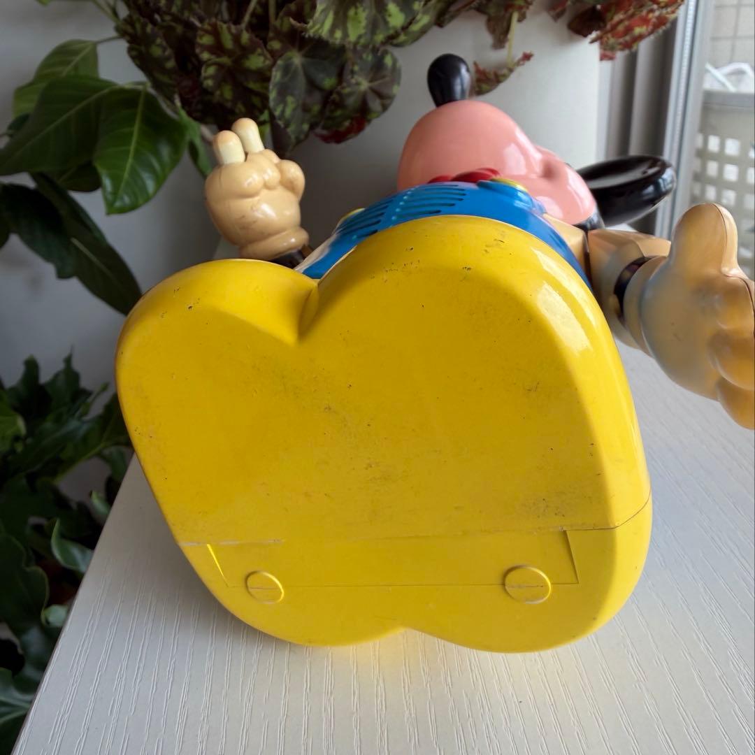 ディズニー　ミッキーマウス 可動式フィギュア じゃんけん　1989年　レトロ