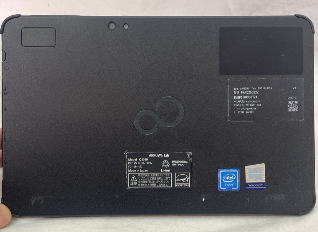ARROWS Tab Q5010/DEG Celeron SSD128 美品#7