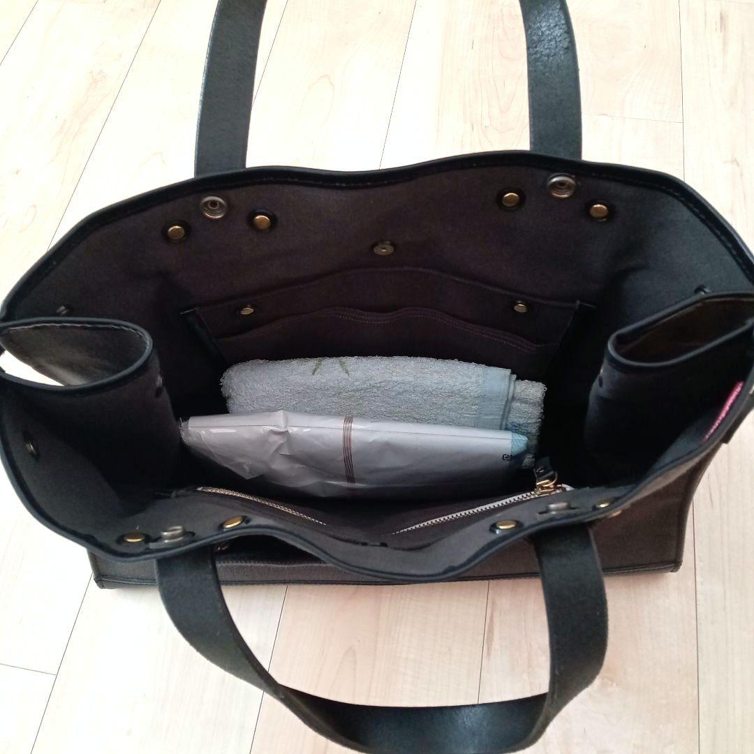 【美品】　倉敷帆布　ビジネスバッグ　バイストン製（現　倉敷帆布株式会社）