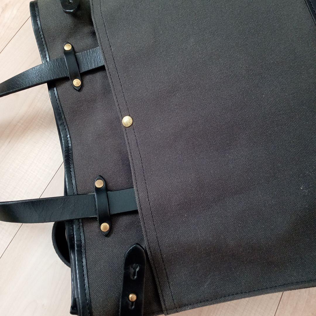【美品】　倉敷帆布　ビジネスバッグ　バイストン製（現　倉敷帆布株式会社）