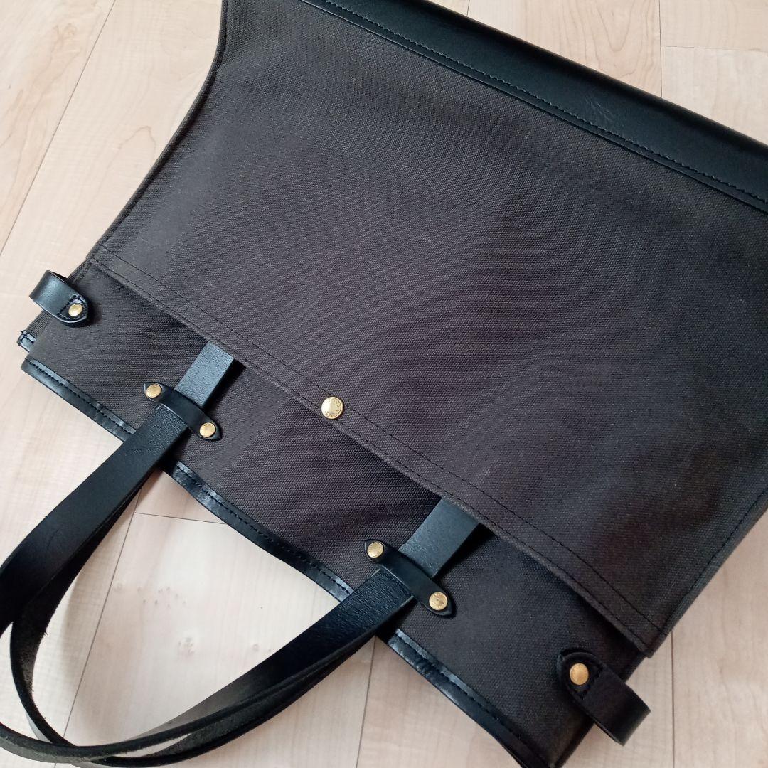 【美品】　倉敷帆布　ビジネスバッグ　バイストン製（現　倉敷帆布株式会社）