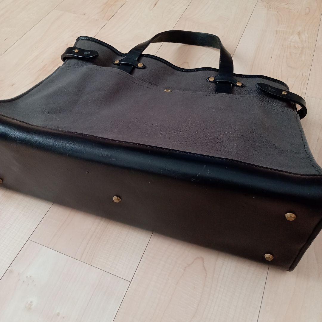 【美品】　倉敷帆布　ビジネスバッグ　バイストン製（現　倉敷帆布株式会社）