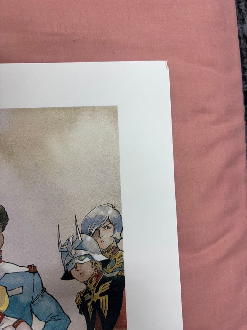 安彦良和/機動戦士ガンダム　20周年記念　 リトグラフ2枚組