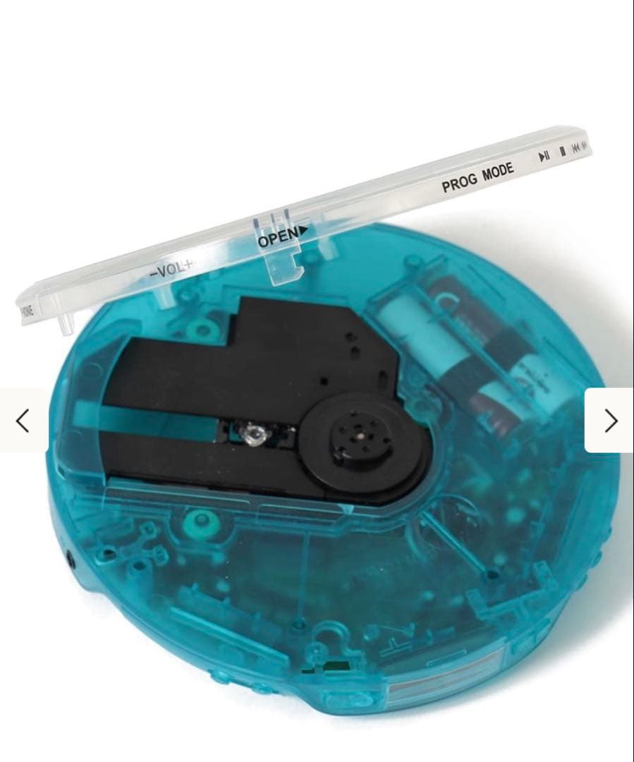 ポータブルプレーヤー BEAMS RECORDS Clear Portable CD Player