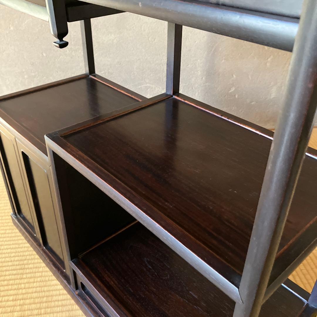 茶棚　飾箪笥　昭和レトロ