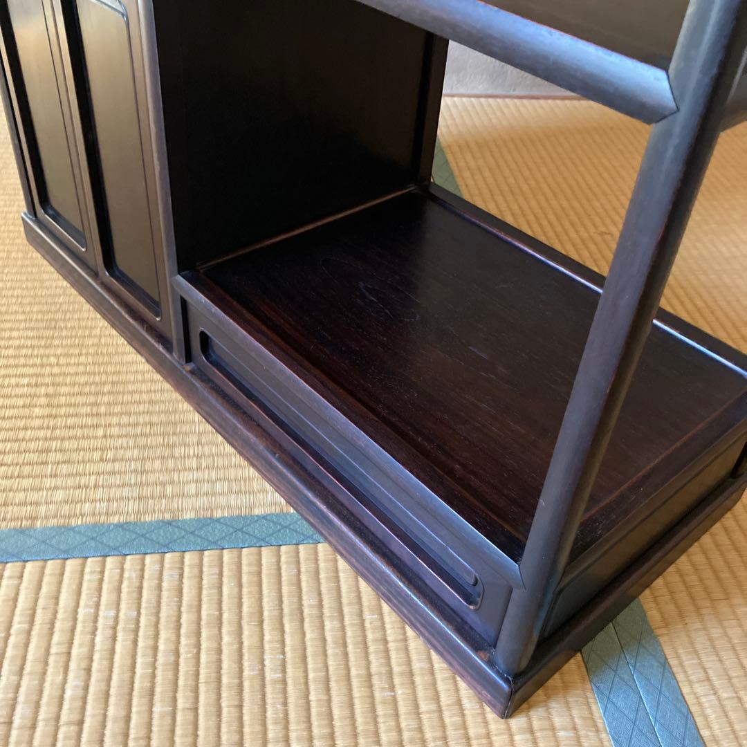 茶棚　飾箪笥　昭和レトロ