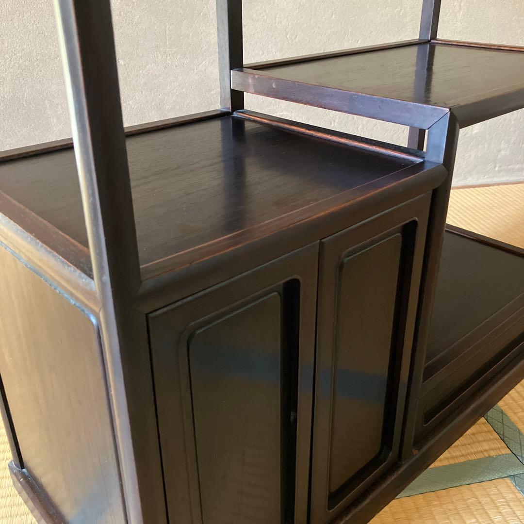 茶棚　飾箪笥　昭和レトロ