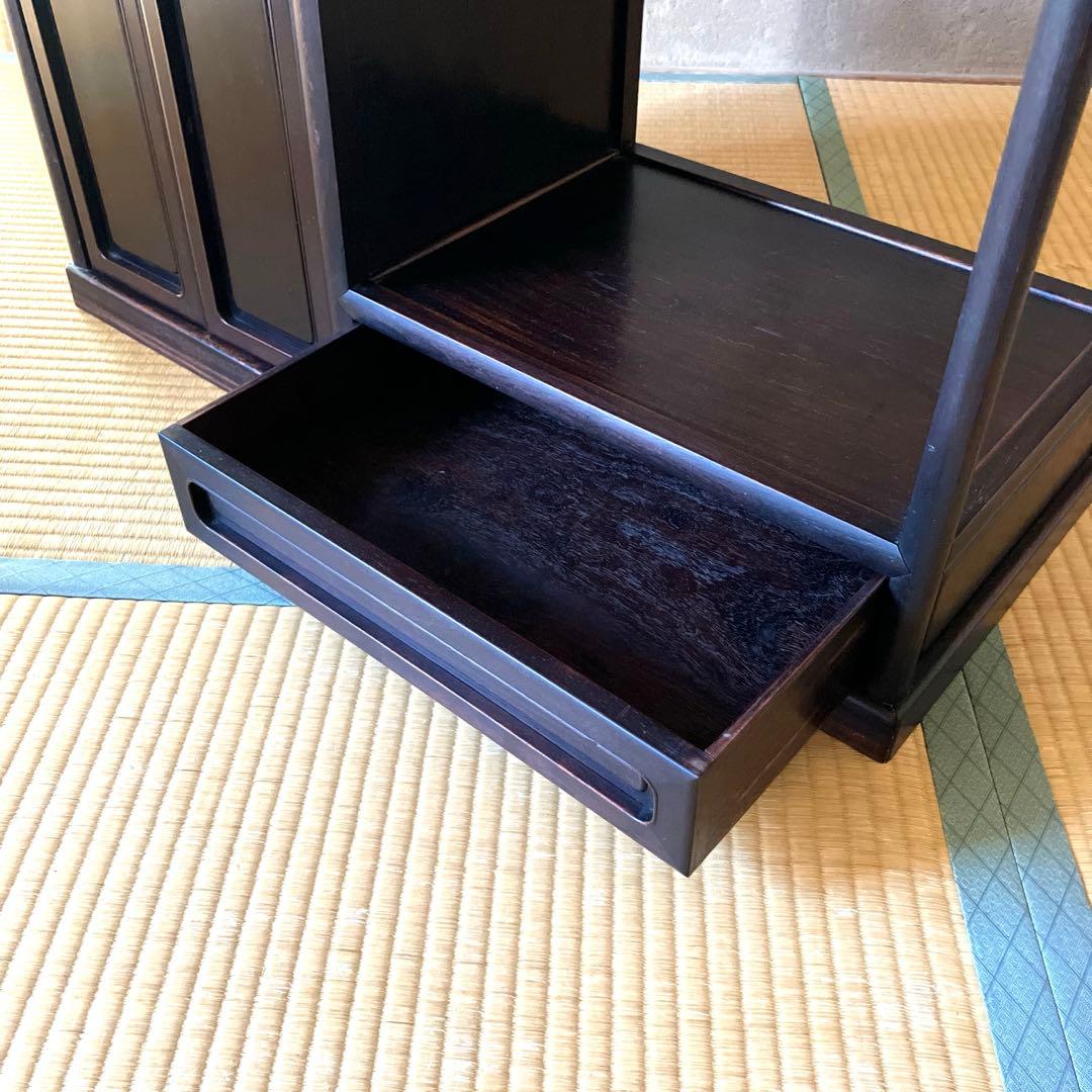 茶棚　飾箪笥　昭和レトロ