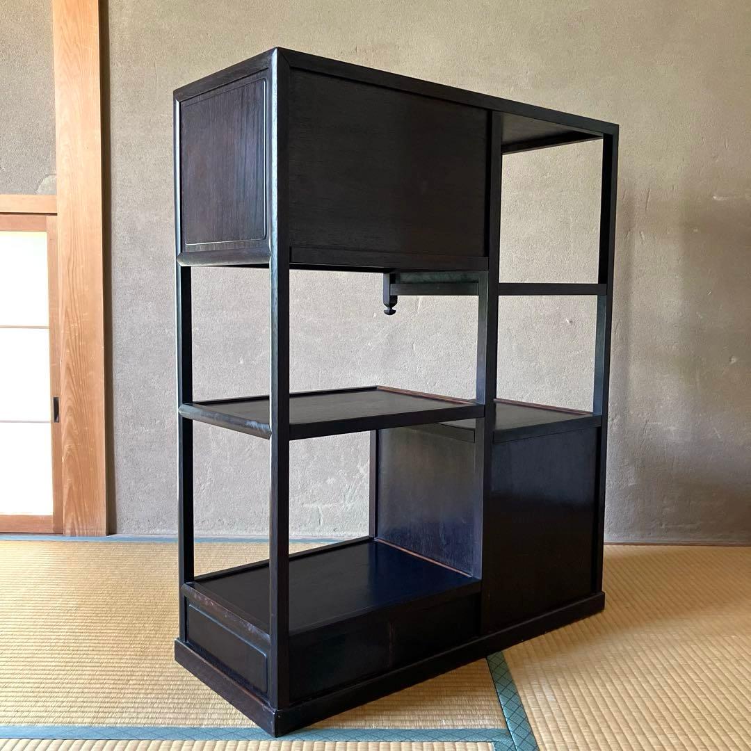 茶棚　飾箪笥　昭和レトロ