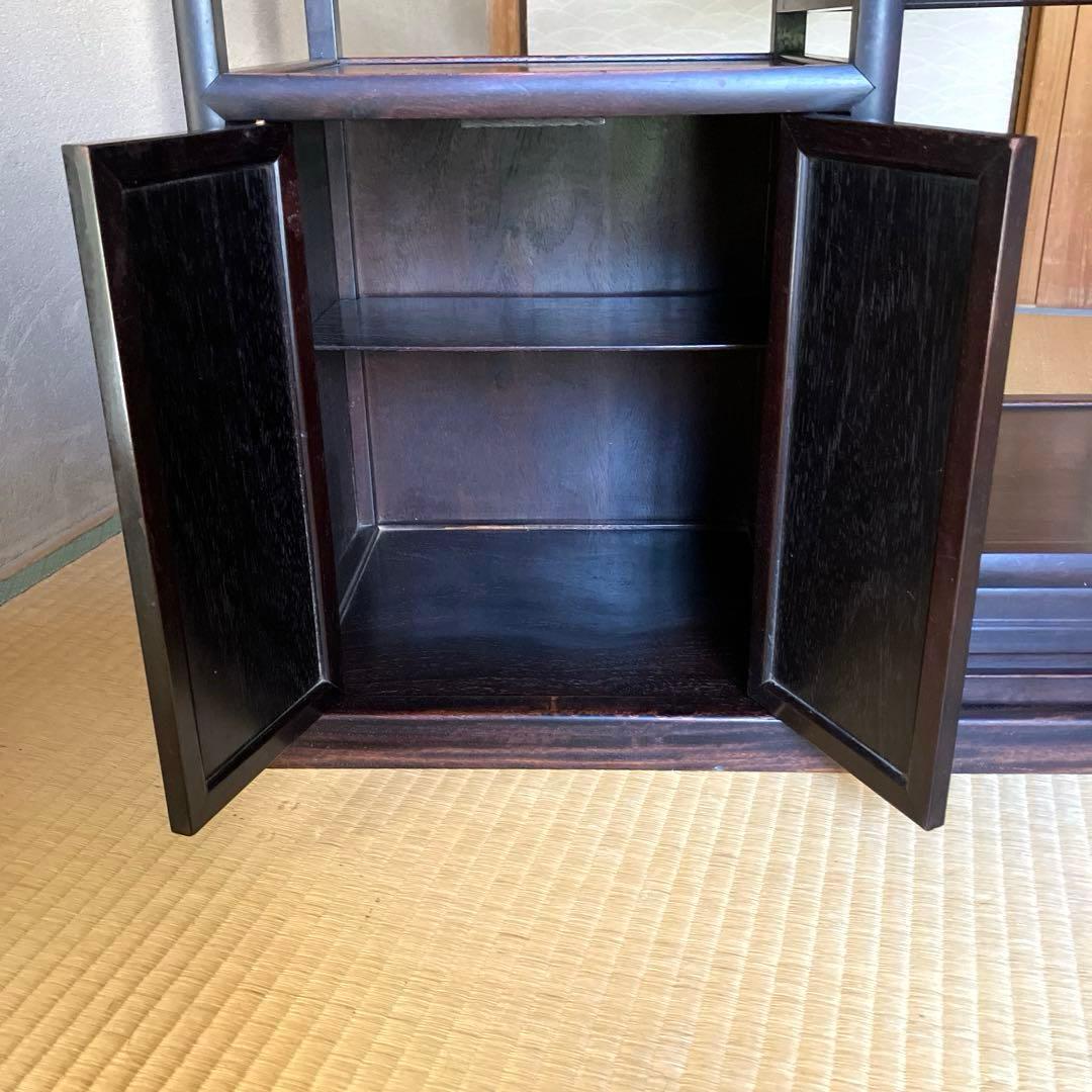 茶棚　飾箪笥　昭和レトロ