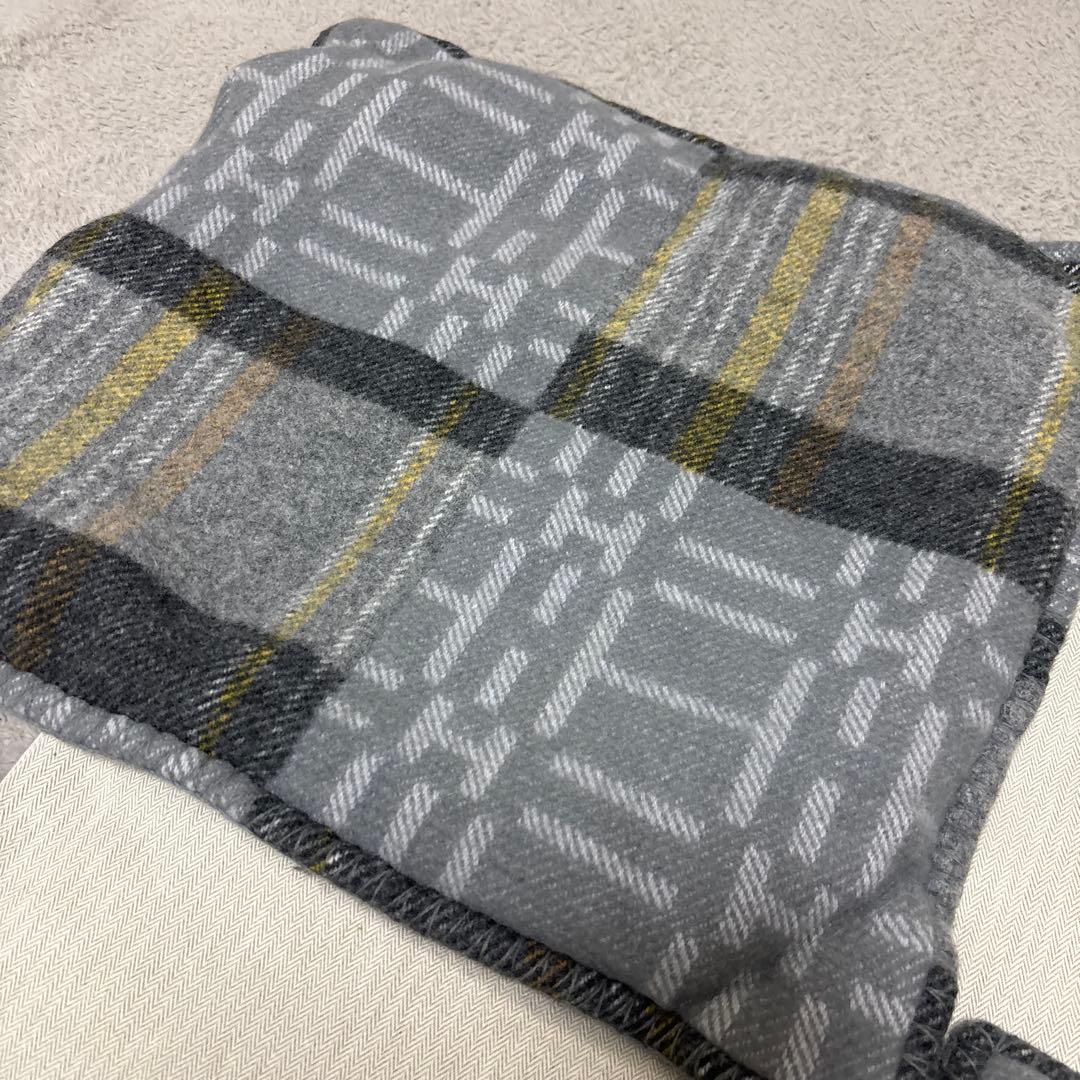 HERMES エルメス Hロゴ 枕 インテリア クッションカバー　2枚セット