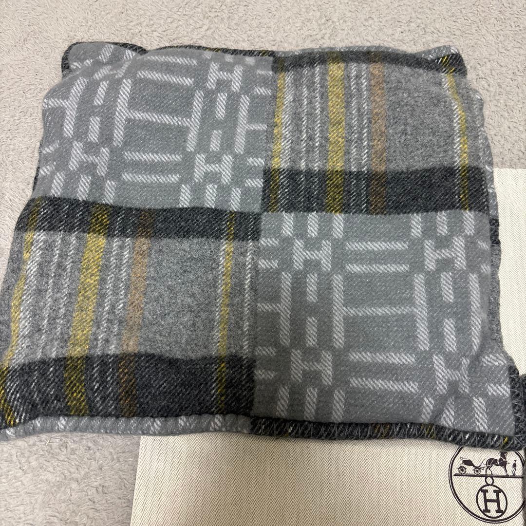 HERMES エルメス Hロゴ 枕 インテリア クッションカバー　2枚セット