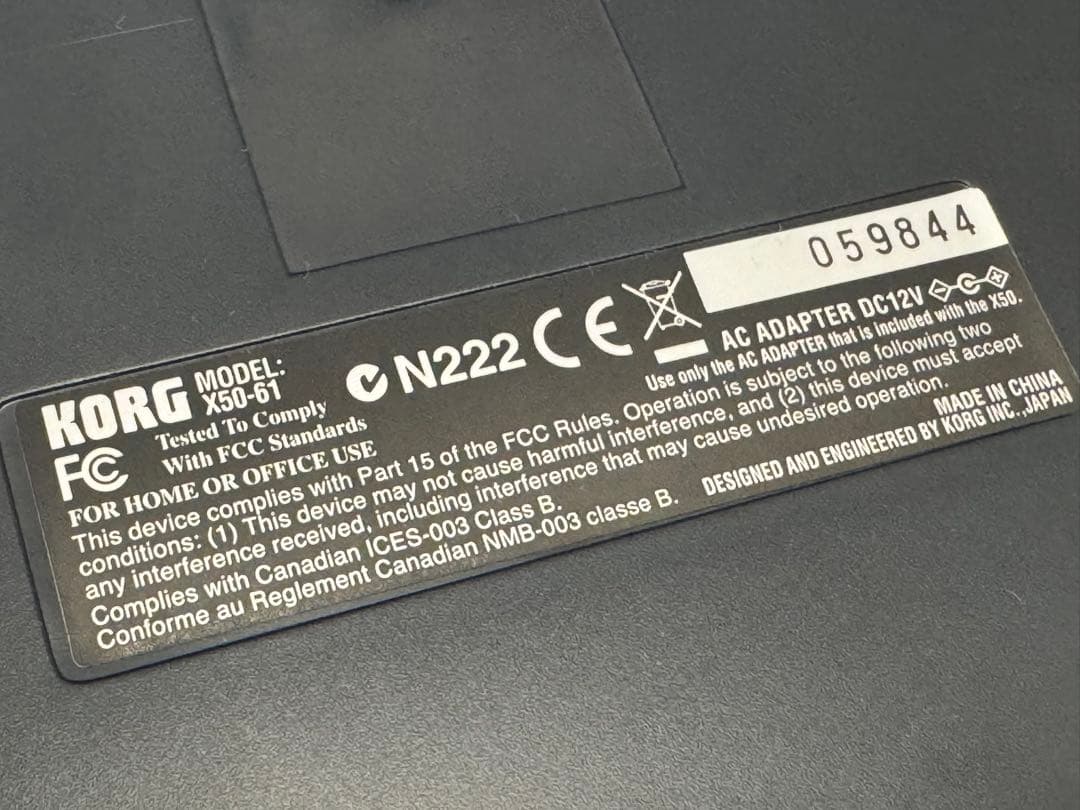 KORG X50 シンセサイザー 61鍵盤 コルグ