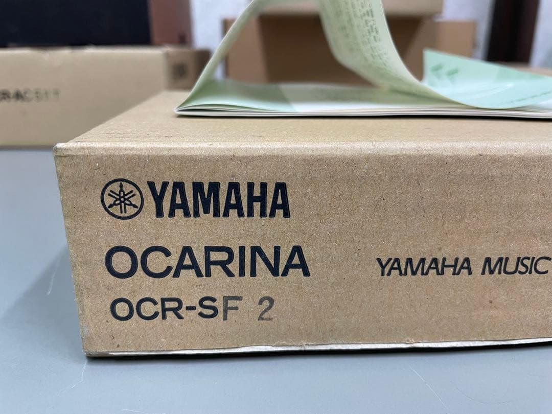 YAMAHA オカリナOCR-SF 2 ベージュ ケース付き