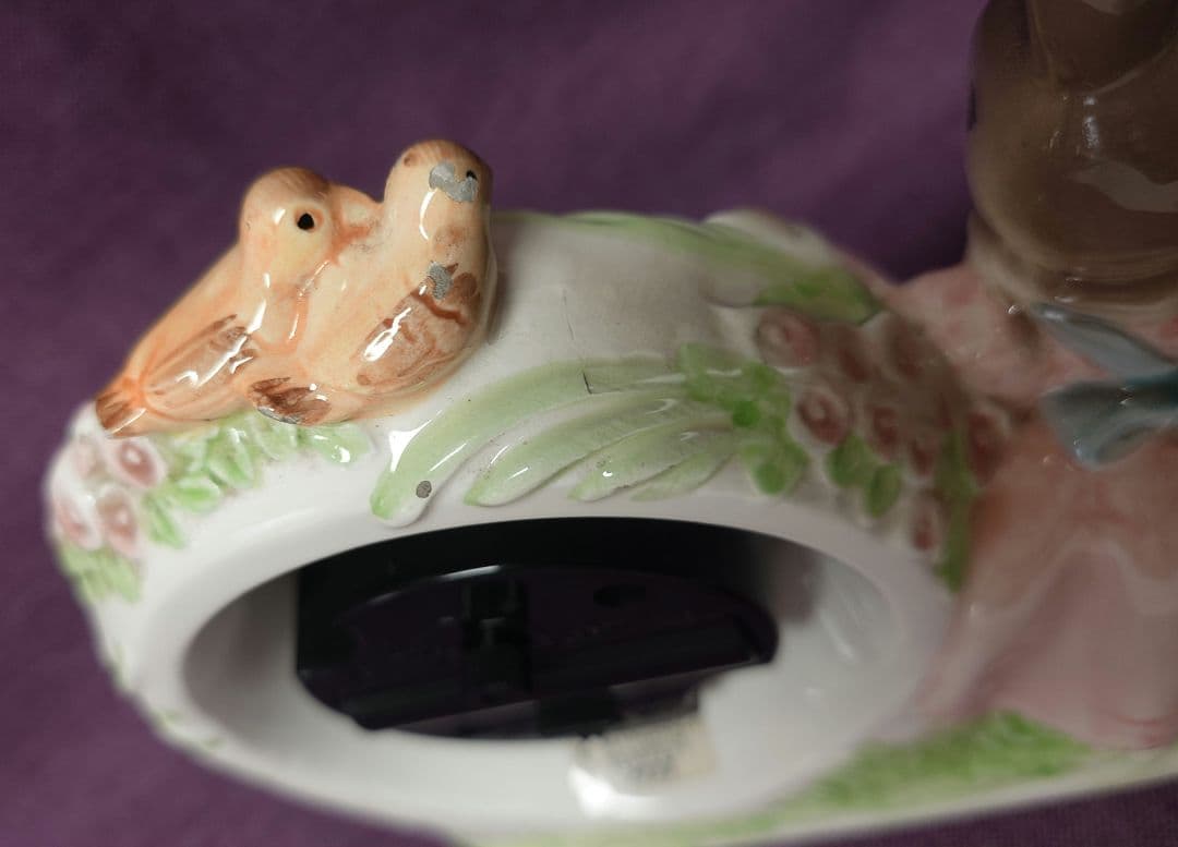 マーガレット・テンペスト リトルグレイラビット 置き時計