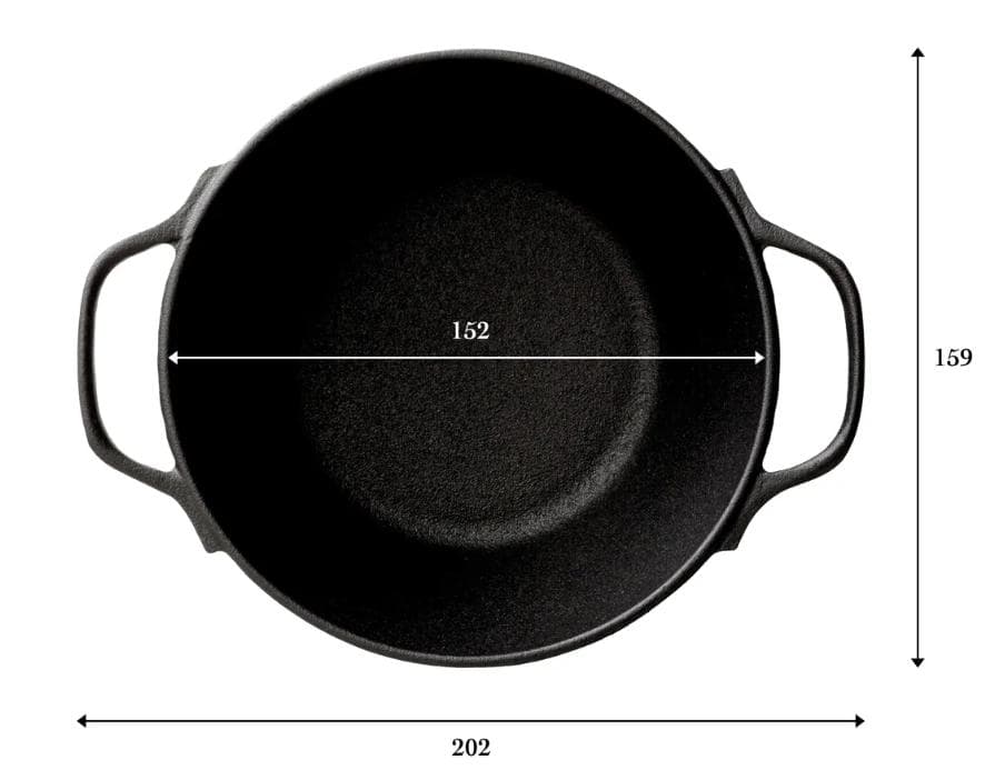 ★美品/ OIGEN及源 南部鉄器　鉄鍋15cm