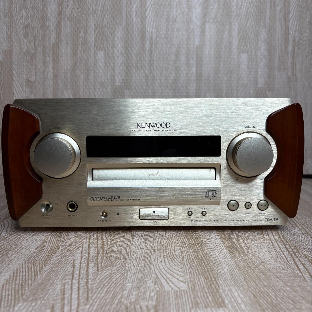 KENWOOD ケンウッド K270 CDレシーバーアンプ K’s オーディオ