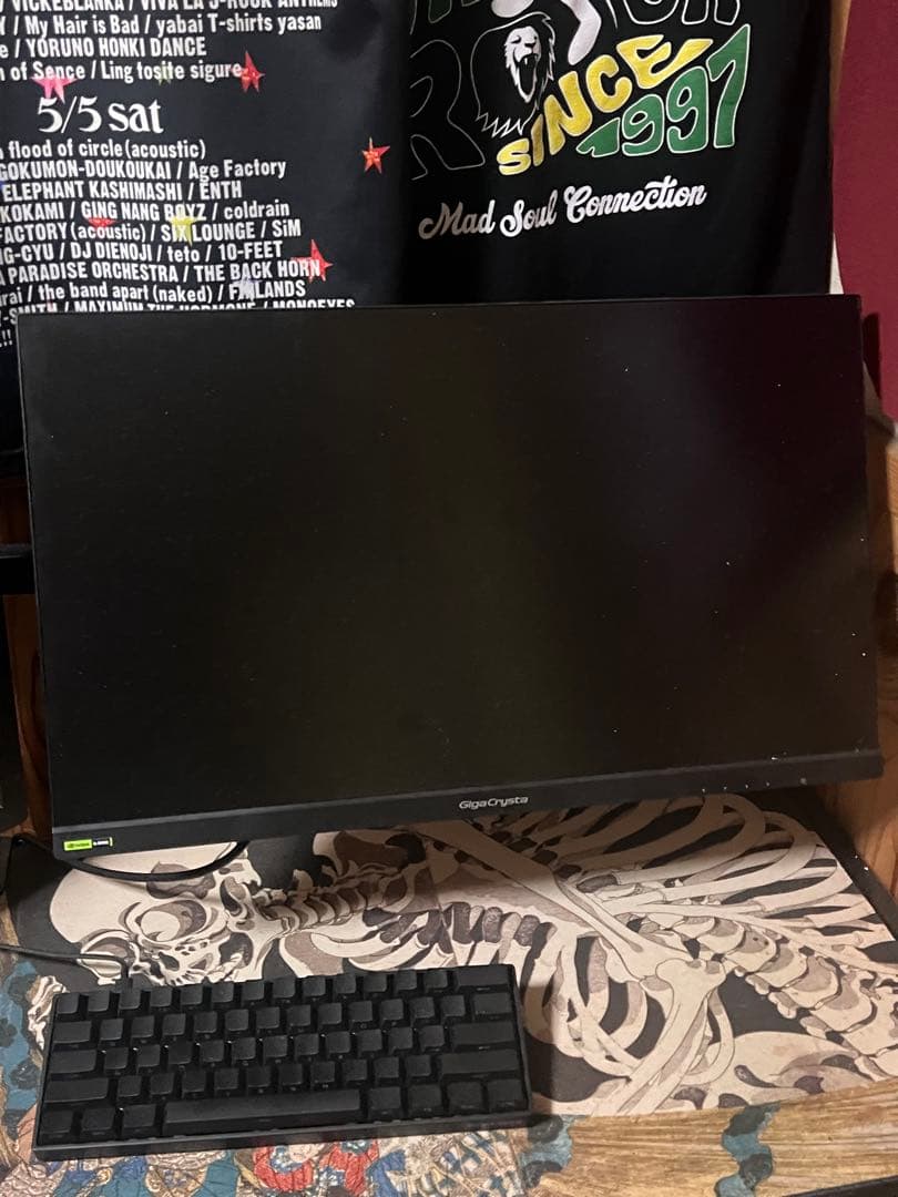 IODATAゲーミングモニター23.8インチ GigaCrysta 180Hz