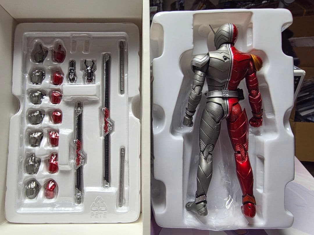 【中古】S.H.Figuarts（真骨彫製法） 仮面ライダーW 5体セット