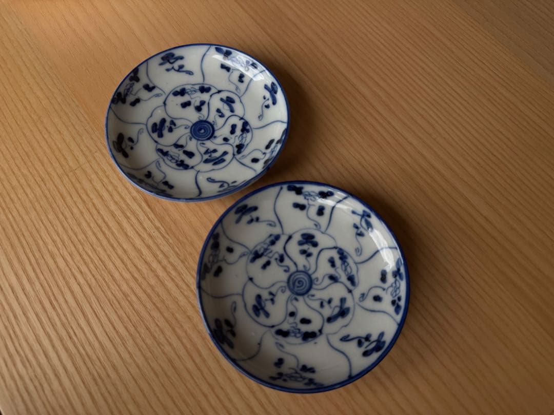 希少 染付小皿／辺見えみりさん愛用｜Pro Antiques購入｜骨董