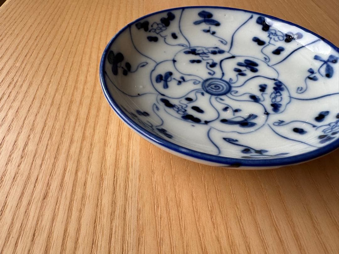 希少 染付小皿／辺見えみりさん愛用｜Pro Antiques購入｜骨董