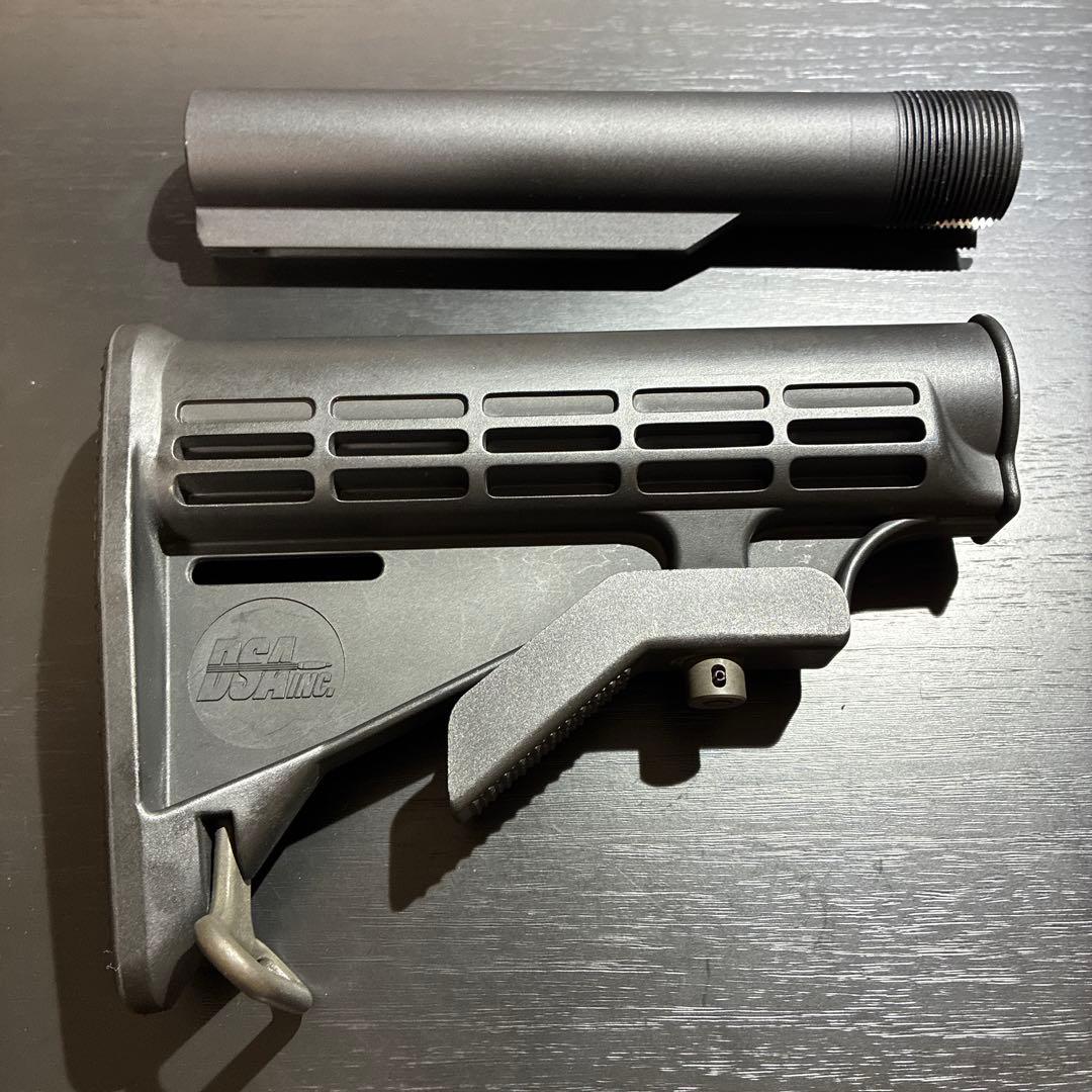 実物 DSA M4 ストック PTW トレポン 加工済