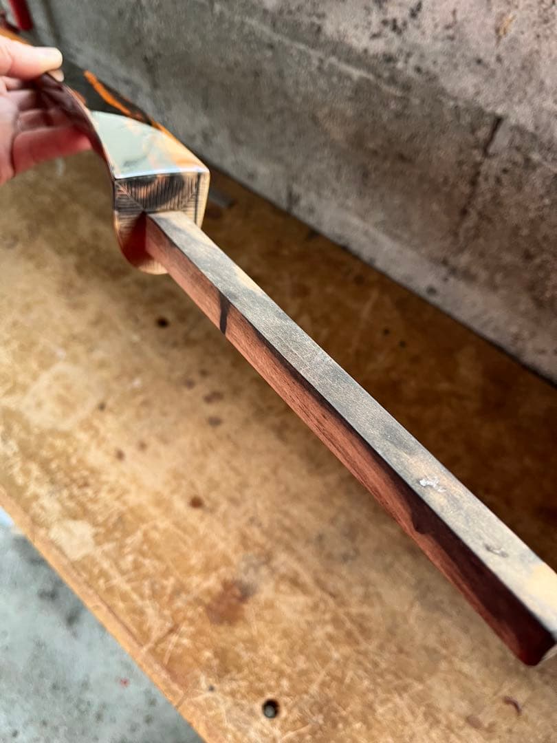 沖縄三線エーマ黒木(久葉ヌ骨型)