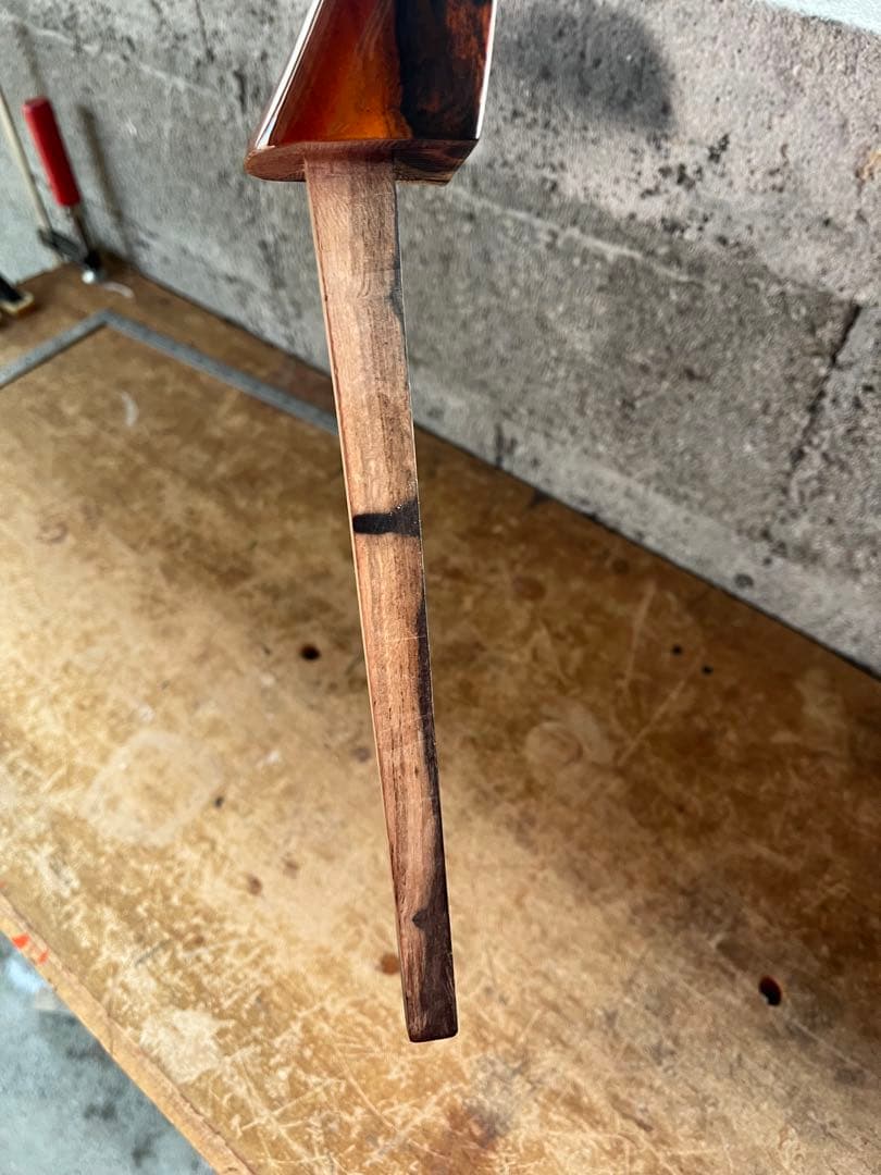 沖縄三線エーマ黒木(久葉ヌ骨型)