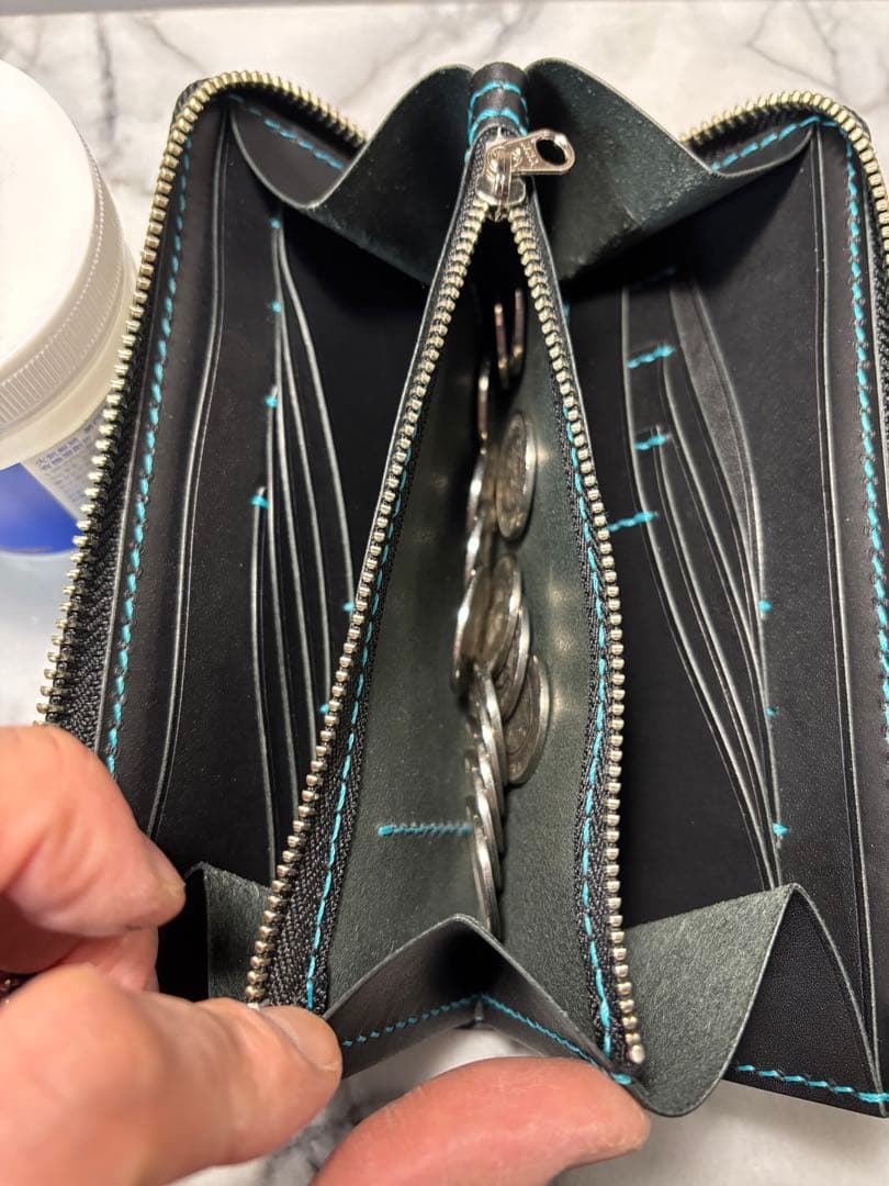 ミニマムL字ファスナーウォレット