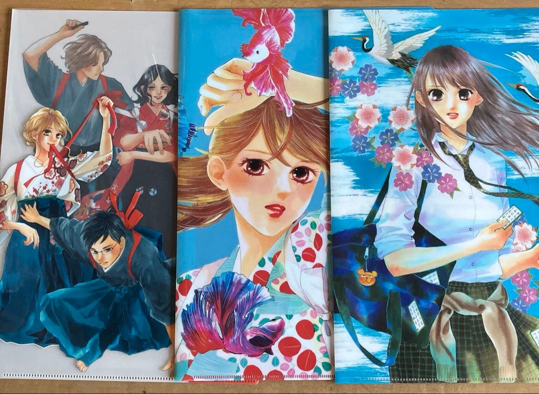 ちはやふる　原画展 10th anniversary グッズ セット