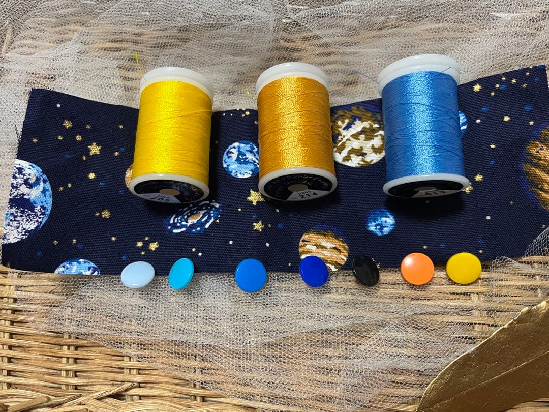 オーダー　刺繍入り　水筒肩紐カバー