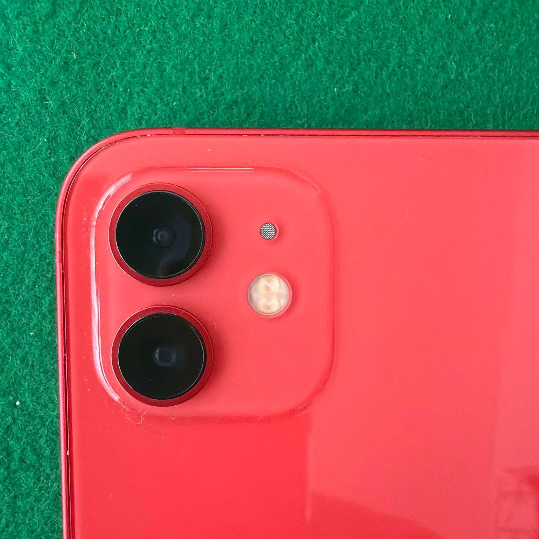 【訳あり】Apple iPhone 12 本体レッドSIMフリー 付属品付き