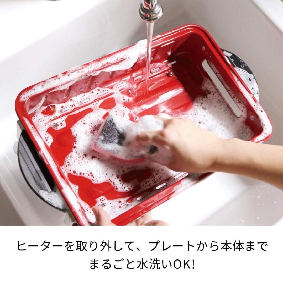 レコルトホットプレート蒸し器付き(A