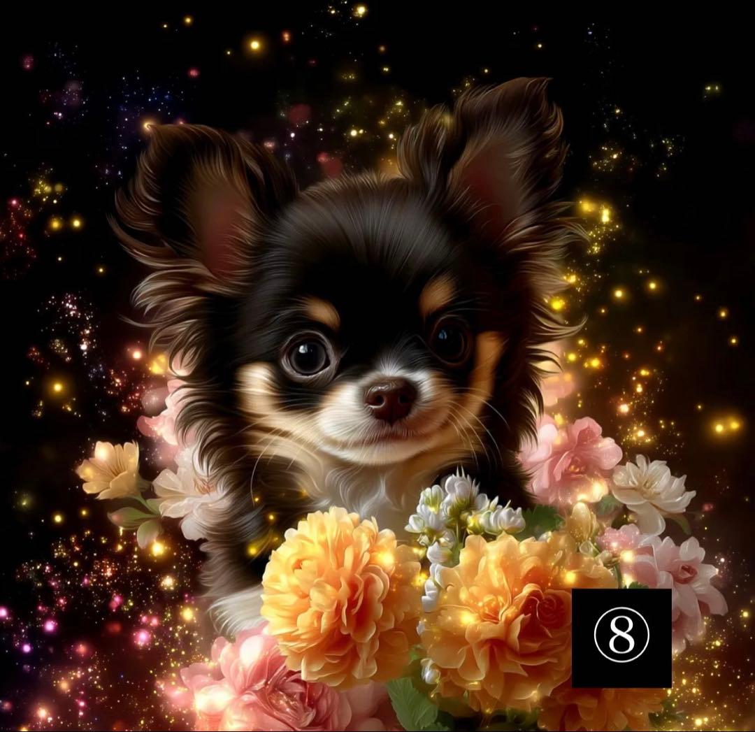 ハンドメイド　パネル　オーダーページ　チワワ　トートバッグ　ポーチ