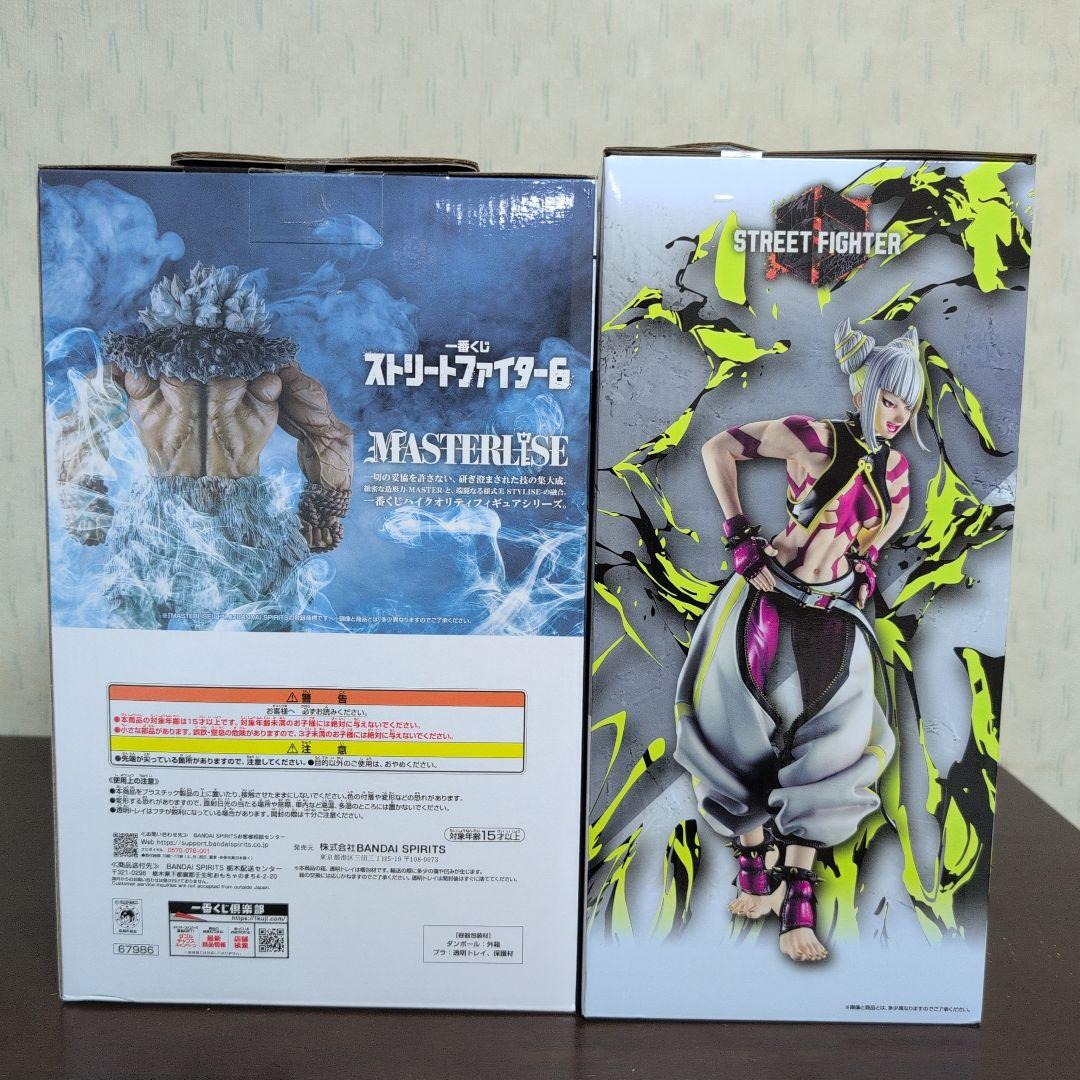 一番くじ　ストリートファイター6　フィギュア　B賞　ジュリ　ラストワン賞　豪鬼