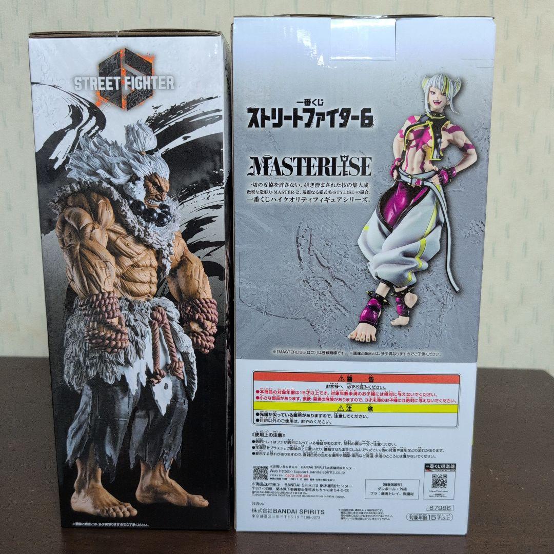 一番くじ　ストリートファイター6　フィギュア　B賞　ジュリ　ラストワン賞　豪鬼