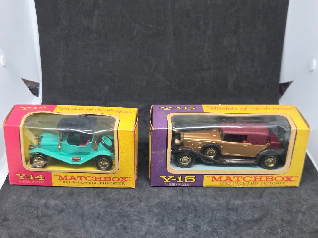 do※39 ヴィンテージ マッチボックス モデルオブイエスタイヤー ミニカ