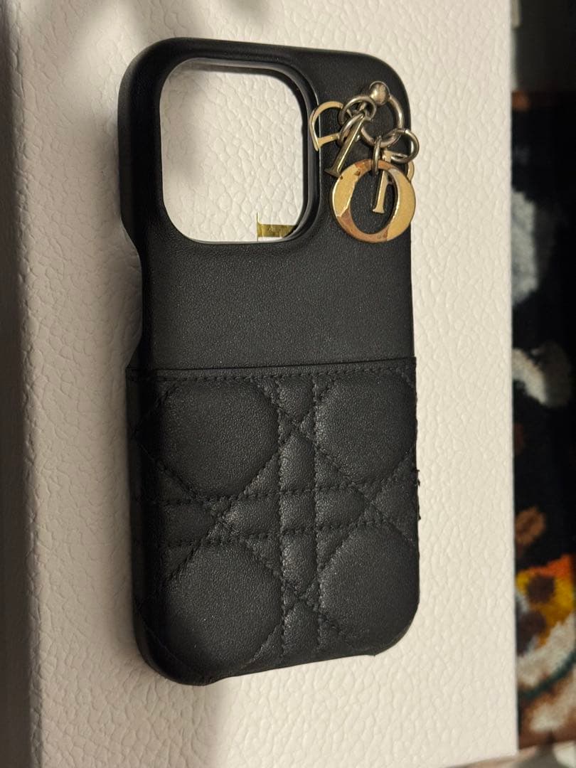 Dior iPhone15pro ケース ブラック