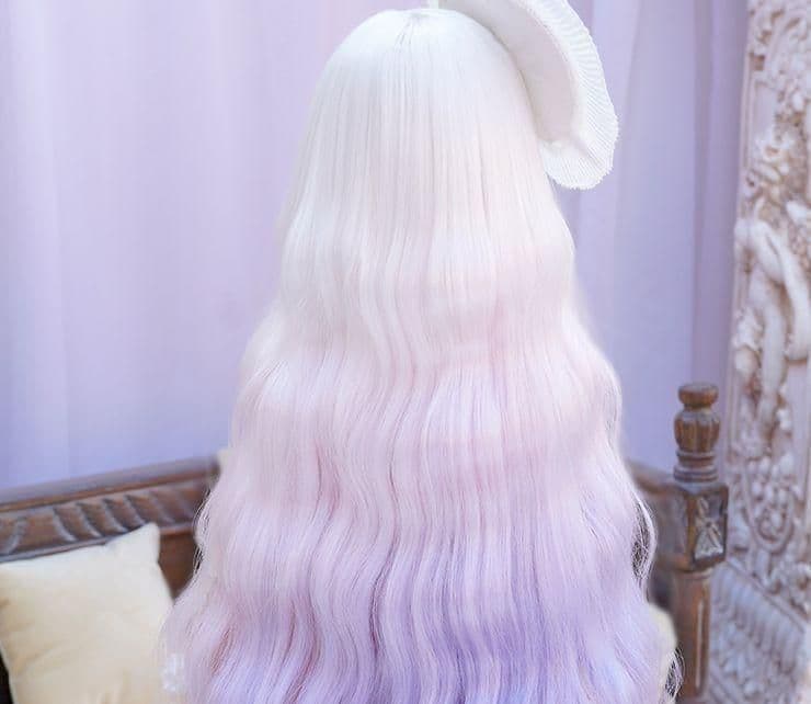 AS138 BJD 1/3 人形 ドール　用ウィッグ カツラ 耐熱 ハンドメイド