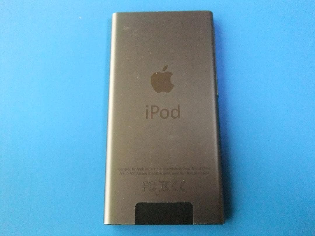 長時間再生 iPod nano 第7世代 16GB スペースグレイ